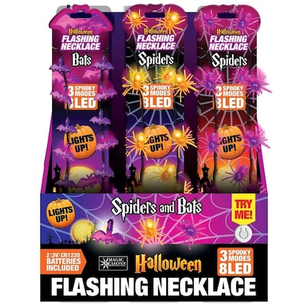 Magic Seasons FLASHING NECKLC HLWN 768174